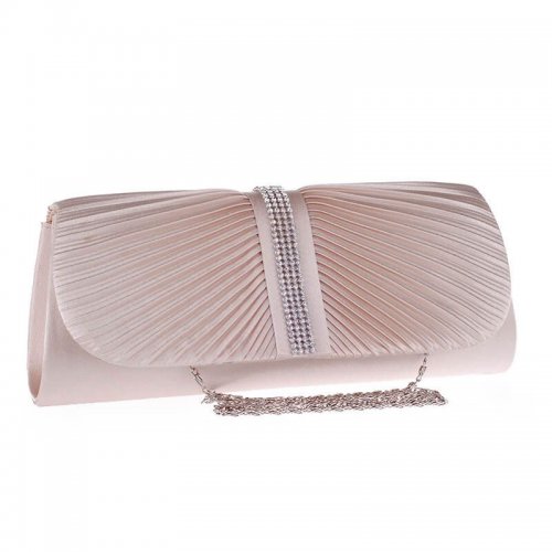 Fashion Womens Satin Clutch Purse